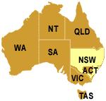 Map of Australia