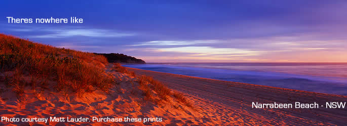 Visit beautiful Narrabeen Beach for your next holiday