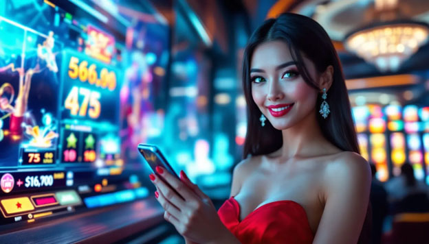 Mobile Gaming Experience at Sky Crown Casino, highlighting mobile gaming options.